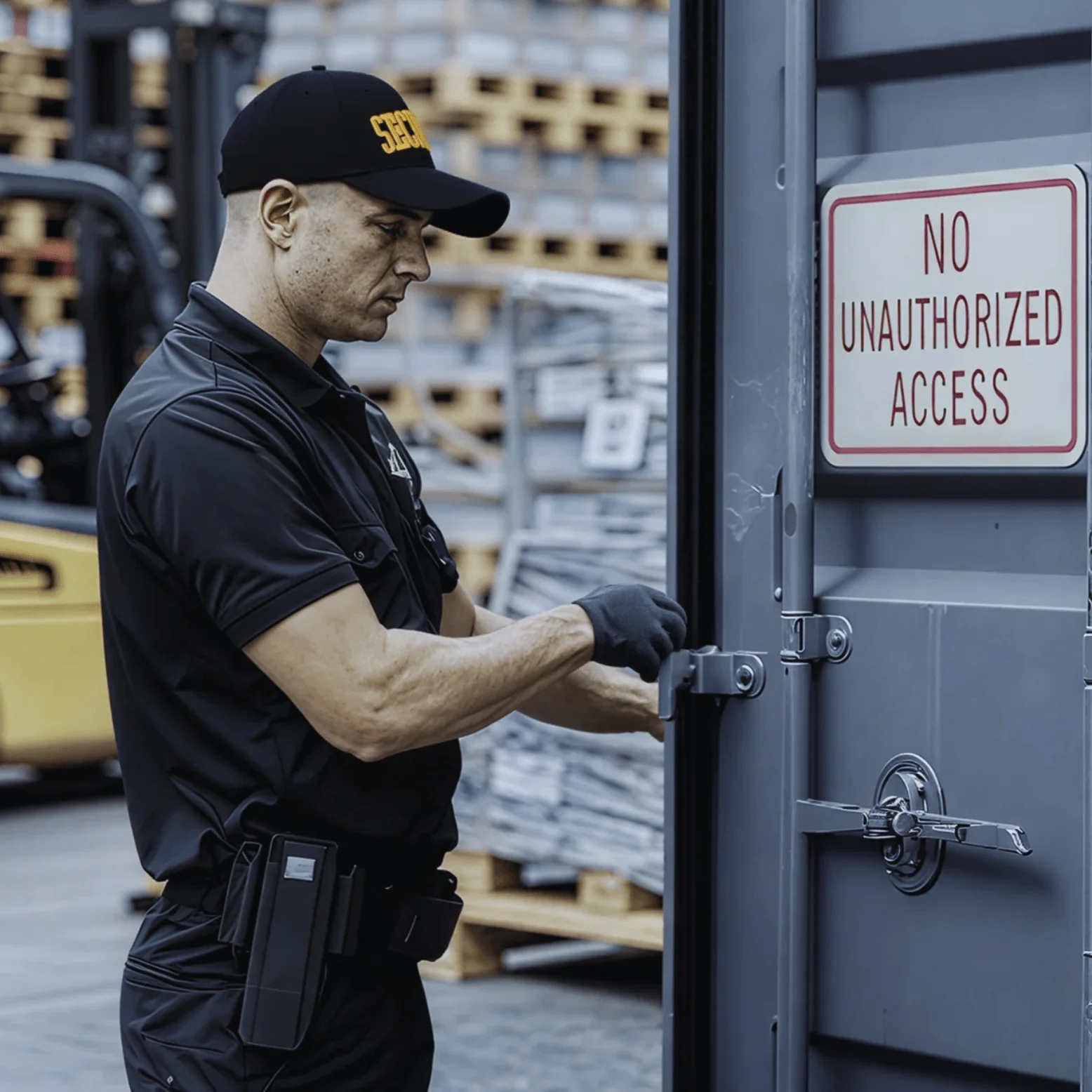 Warehouse Security - Black Ops Security